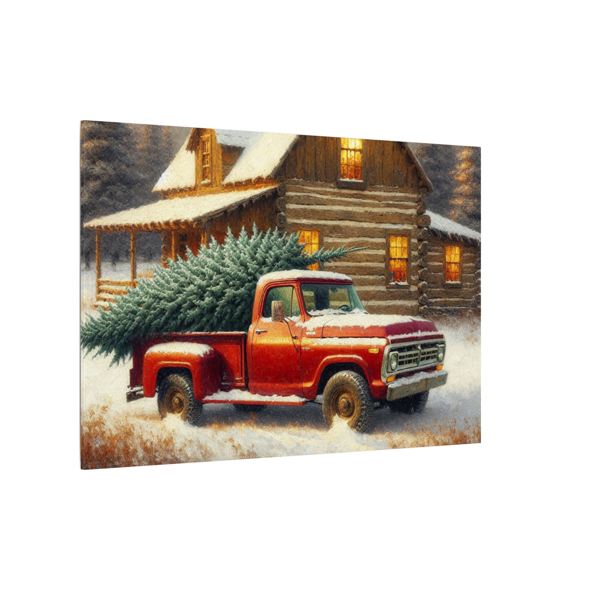Christmas Tree Homecoming Canvas