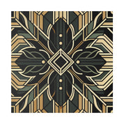 Deco Elegance Whirl Art Deco Wall Art Canvas