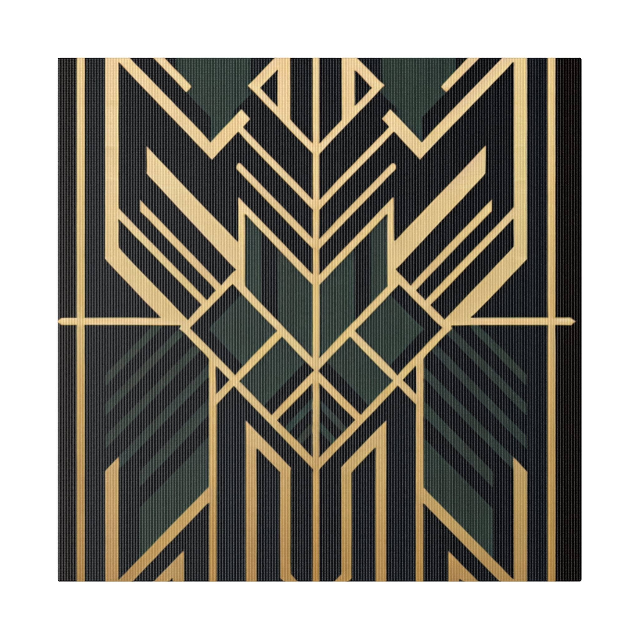 Art Deco Elegance Luxury Art Deco Wall Art Canvas