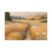 Path Through the Wildflowers Canvas