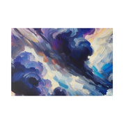 Stormy Azure Mastery Landscape Painting Canvas