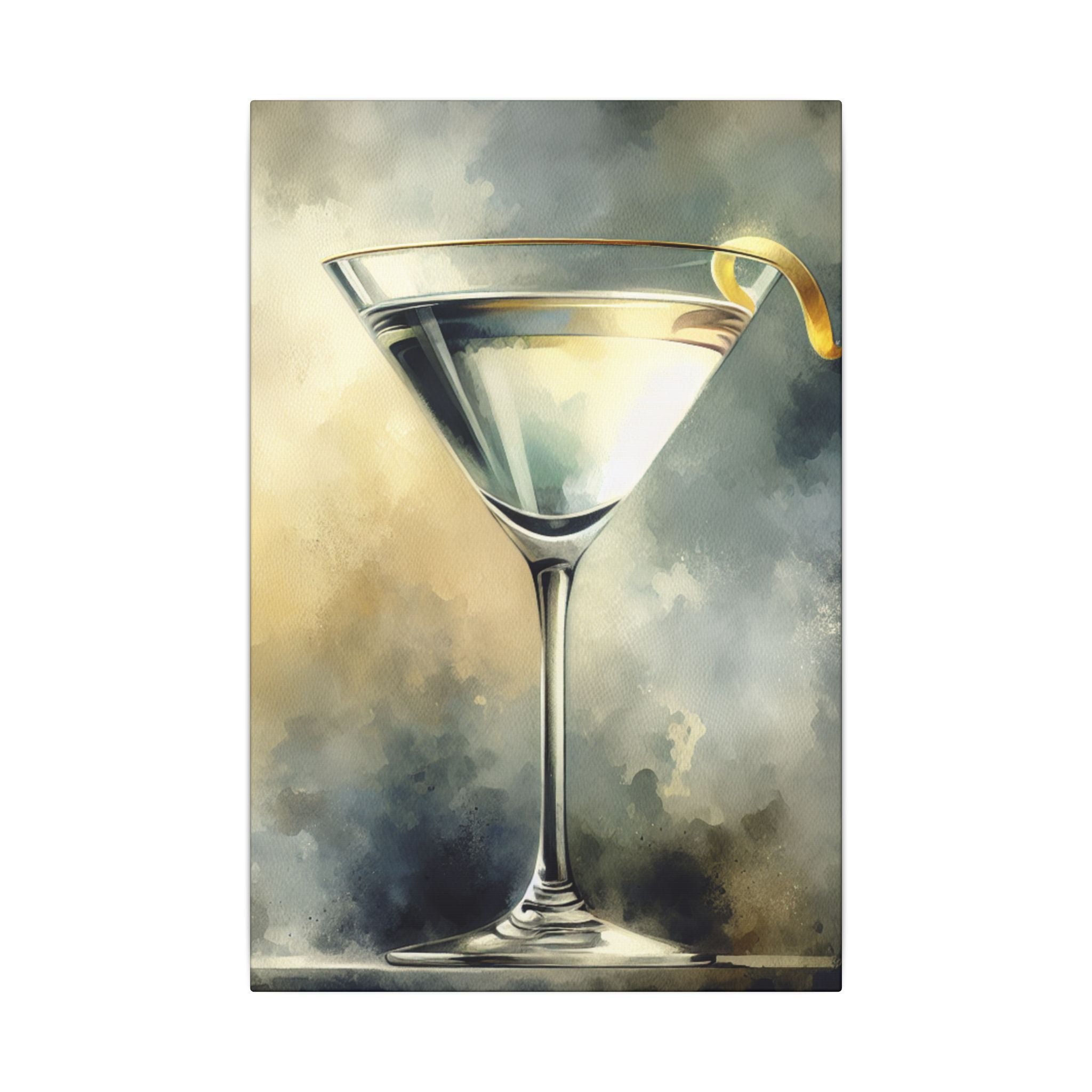 Vesper Martini Abstract Canvas