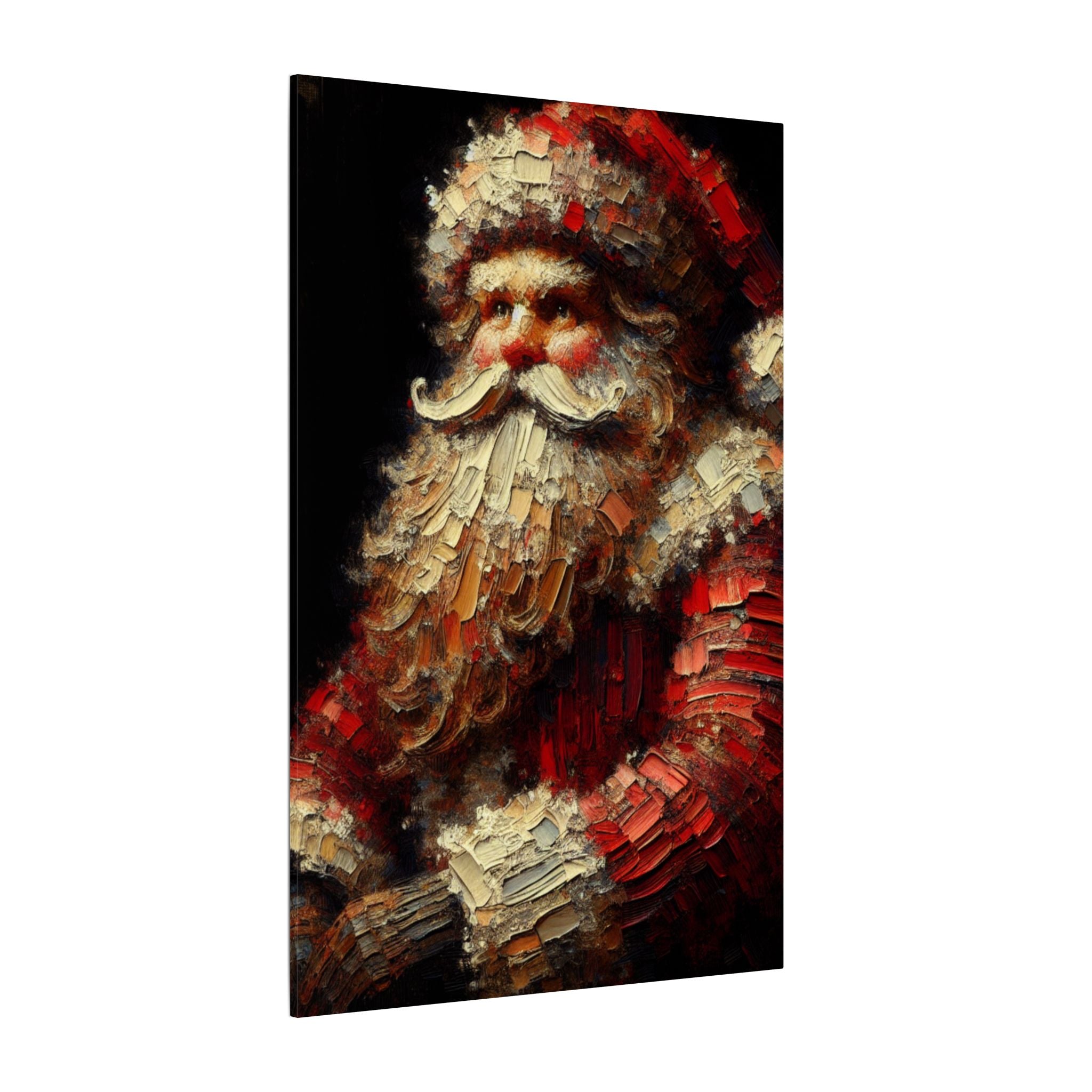 Classic Santa Portrait Canvas