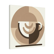 Sleek Brew Aesthetics Coffee Wall Art Canvas