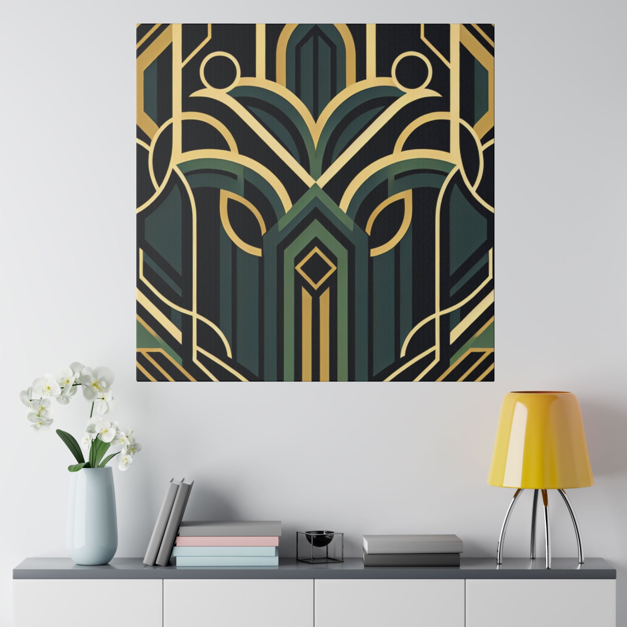 Deco Impressions Symphony Art Deco Wall Art Canvas