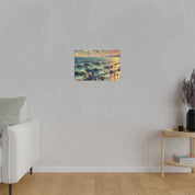 Seaside Tranquillity Beach Landscape Painting Canvas