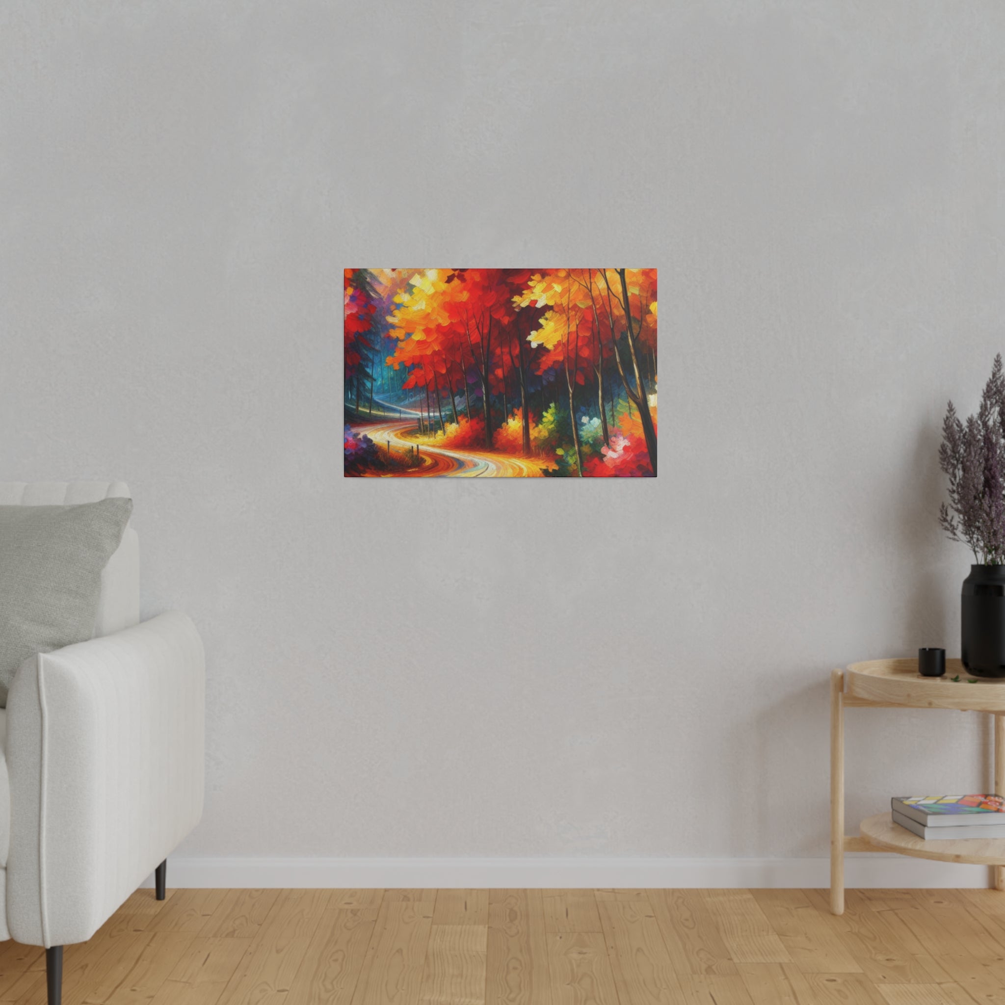 Harvest Aura Symphony Fall Painting Canvas