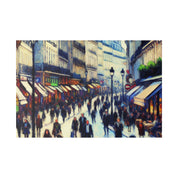 Parisian Symphony French Street Painting Canvas