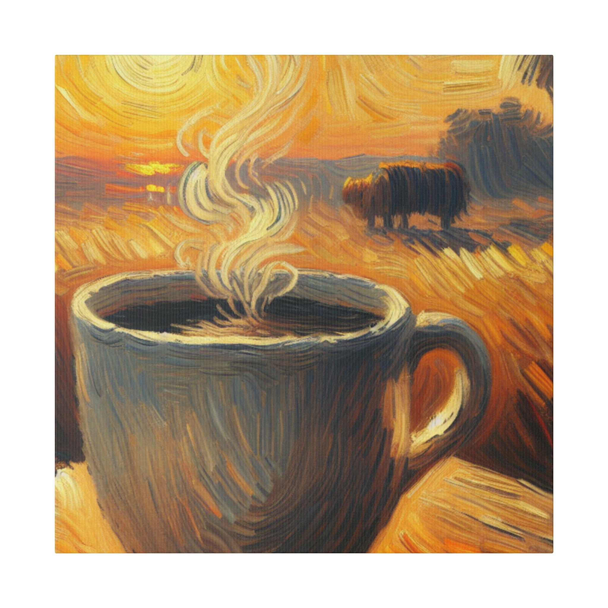 Farmlife Impressionist Countryside Artwork Coffee Painting Canvas