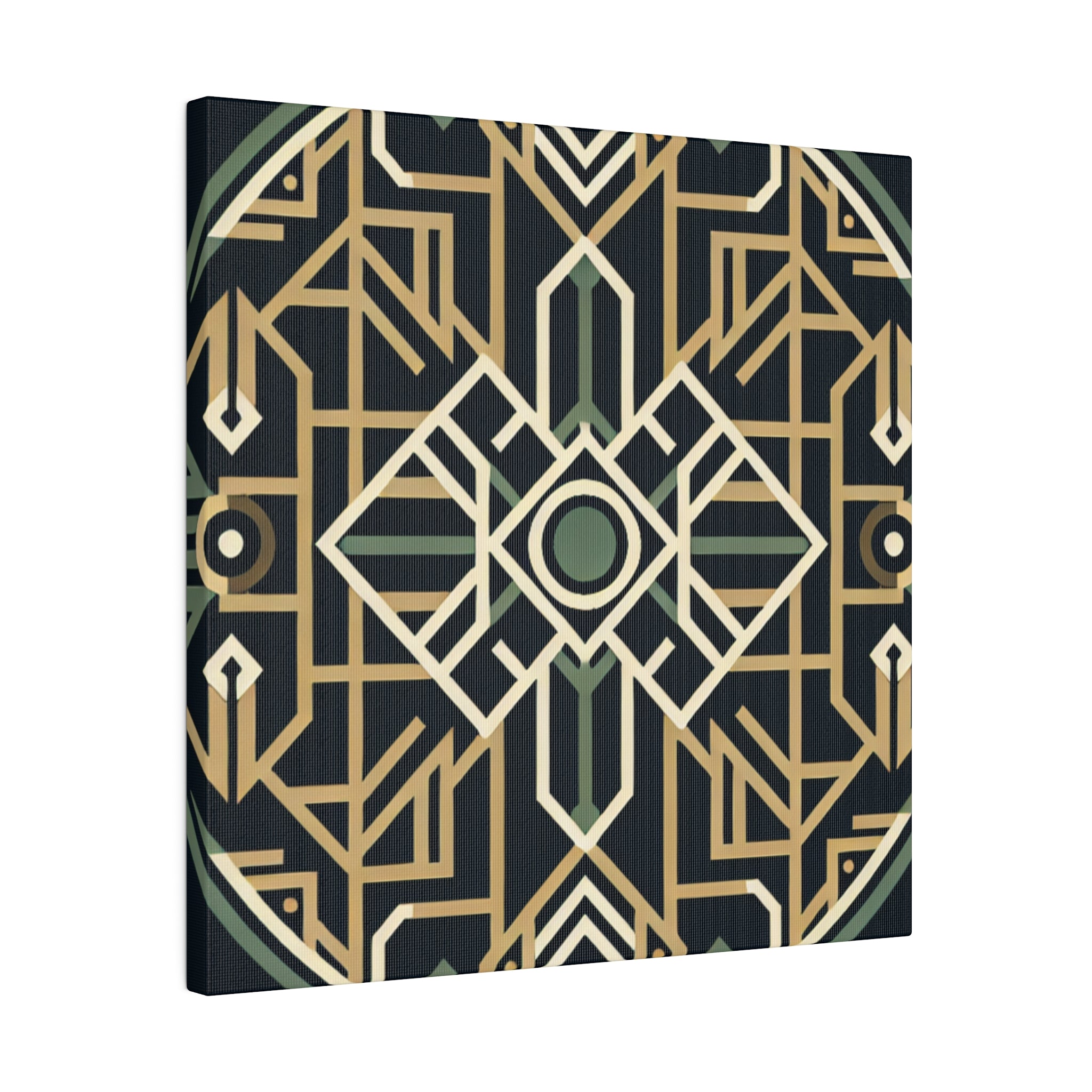 Deco Dazzle Cascade Art Deco Wall Art Canvas