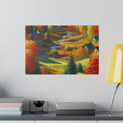 Autumn Embrace Radiance Fall Painting Canvas