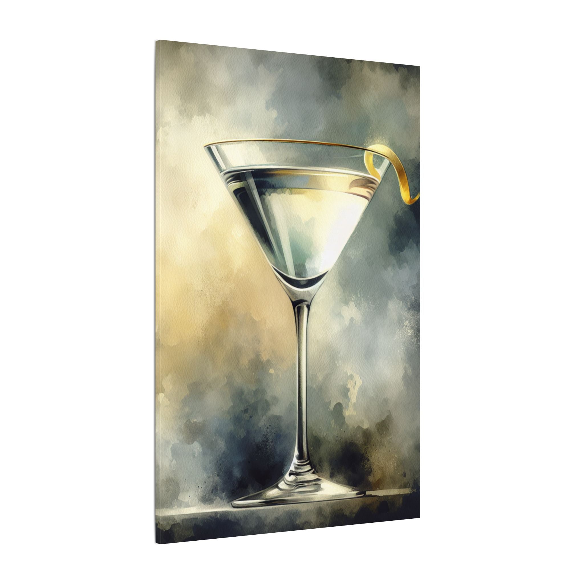 Vesper Martini Abstract Canvas
