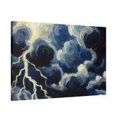 Storm's Ethereal Dance Landscape Painting Canvas