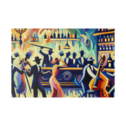 Razzle Dazzle Underground Retro Speakeasy Bar Art Canvas