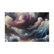 Rumbling Azure Spectacle Skyscape Painting Canvas