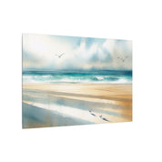 Seagulls at the Horizon Canvas