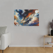 Storm's Majestic Poem Landscape Painting Canvas