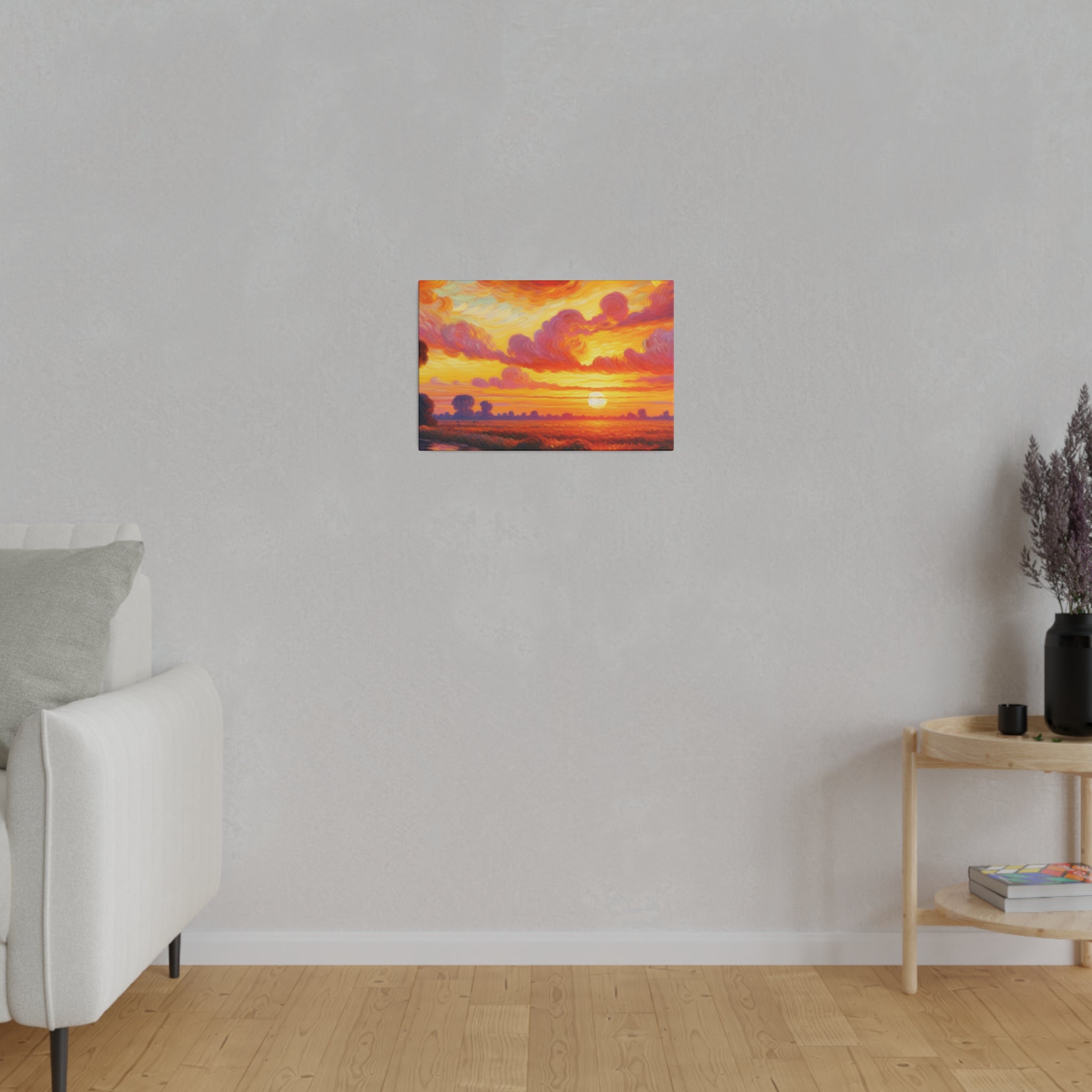 Solaris Meltdown Harmony Sunset Painting Canvas