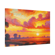 Solaris Meltdown Harmony Sunset Painting Canvas