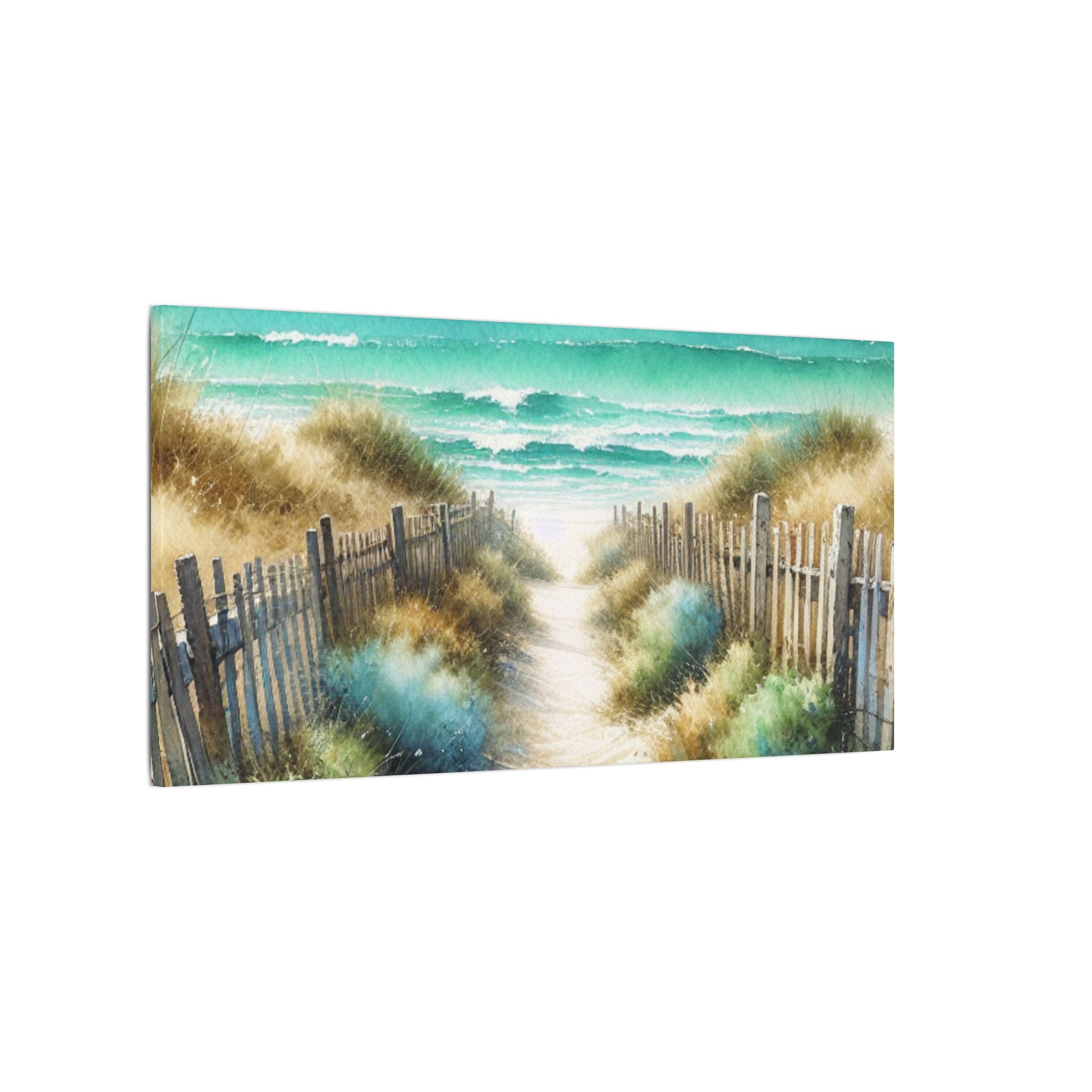 Coastal Pathway Canvas