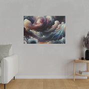 Rumbling Azure Spectacle Skyscape Painting Canvas