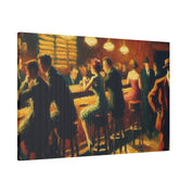 Liberty Pub 50s Reverie Retro Bar Art Canvas