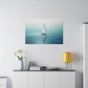 Seafaring Tranquility Seascape Sailboat Painting Canvas