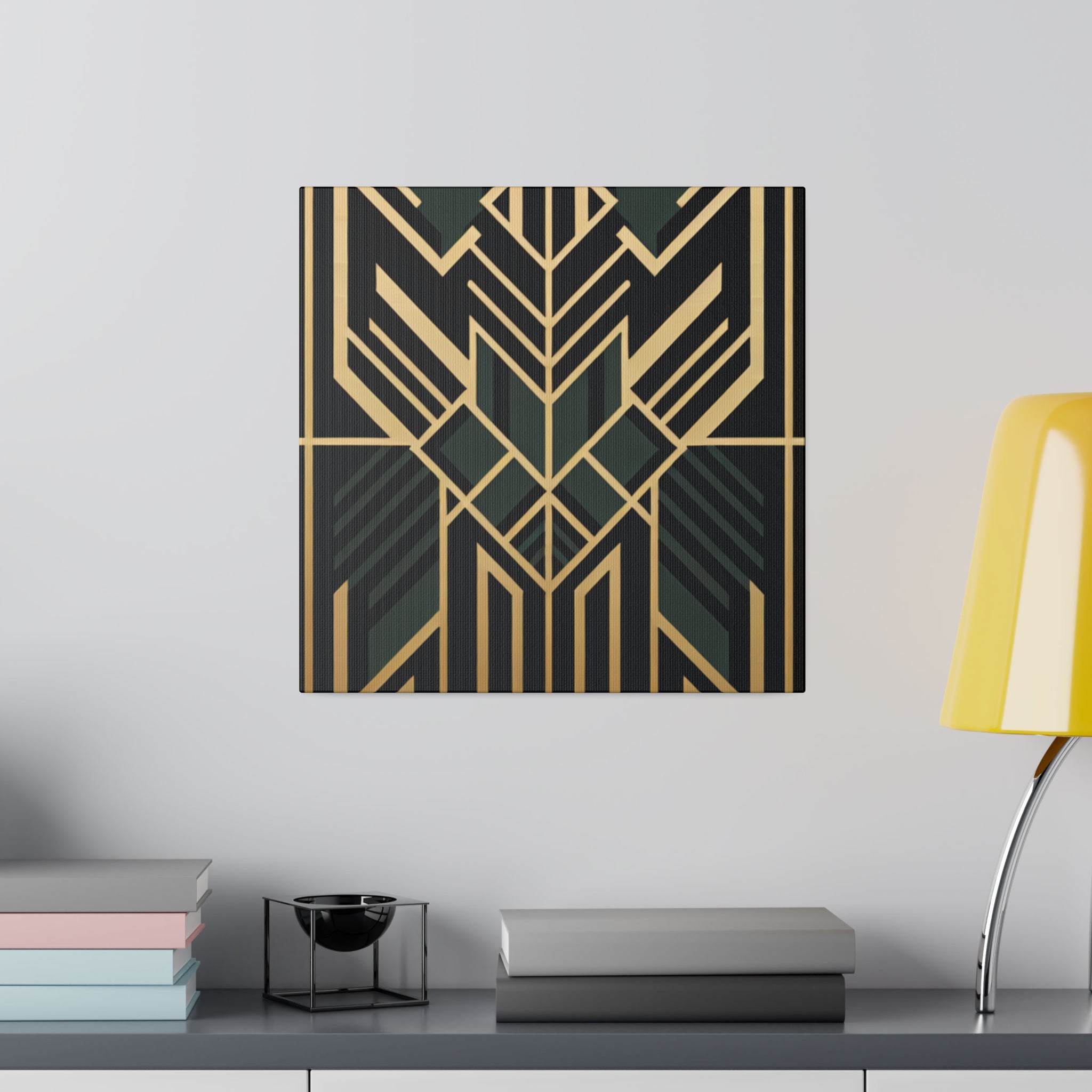 Art Deco Elegance Luxury Art Deco Wall Art Canvas