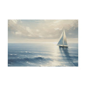 Serenity Sails Sailboat Painting Canvas