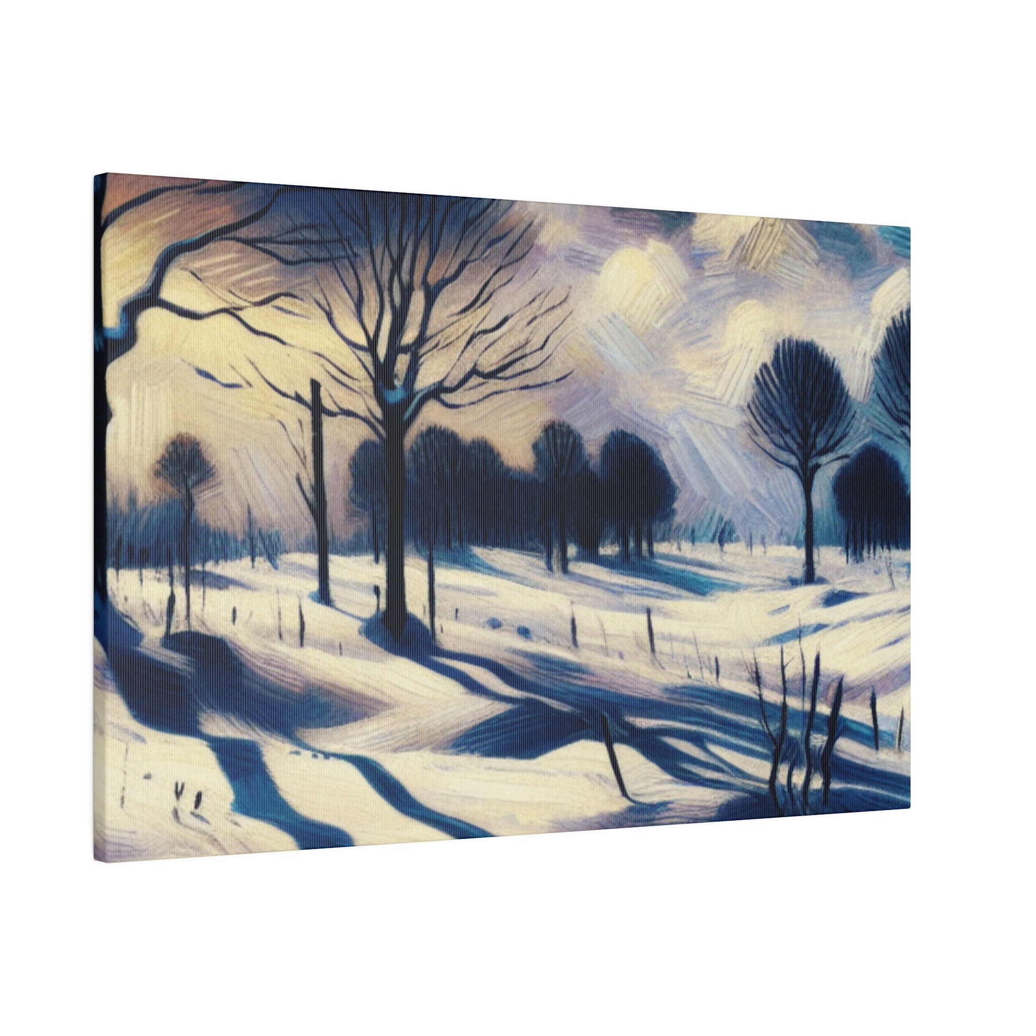 Whisper of Winter Snowscape Epoch Winter Painting Canvas