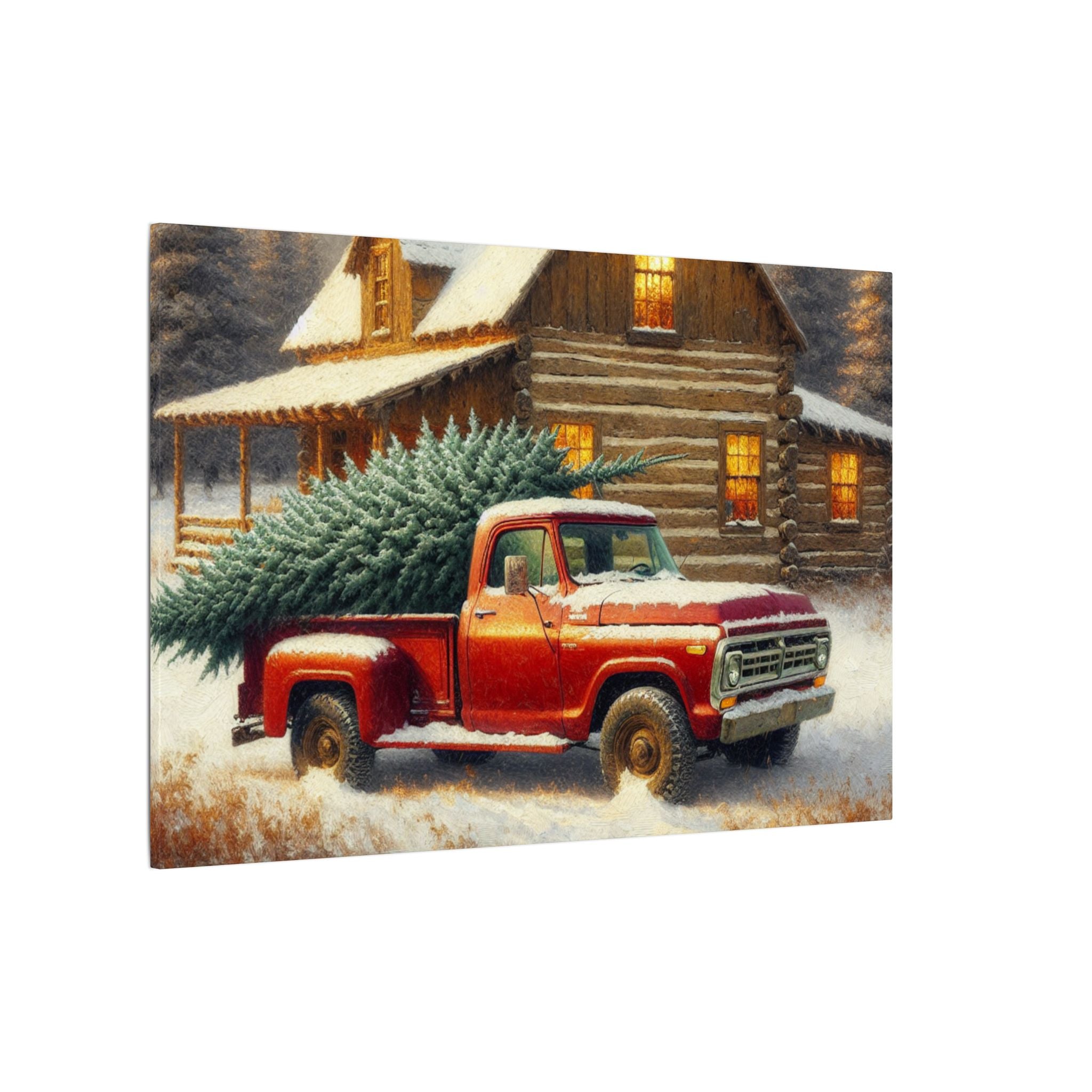 Christmas Tree Homecoming Canvas