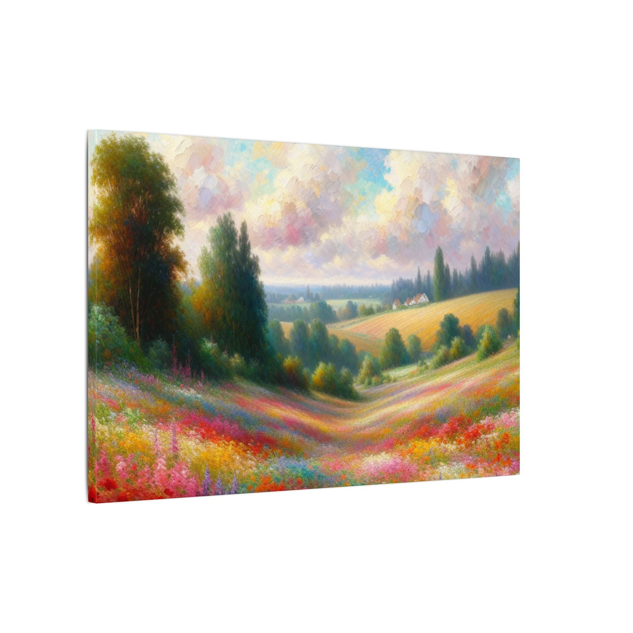 Summer Wildflower Meadow Canvas