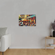 Espresso European Cafe Artwork Canvas