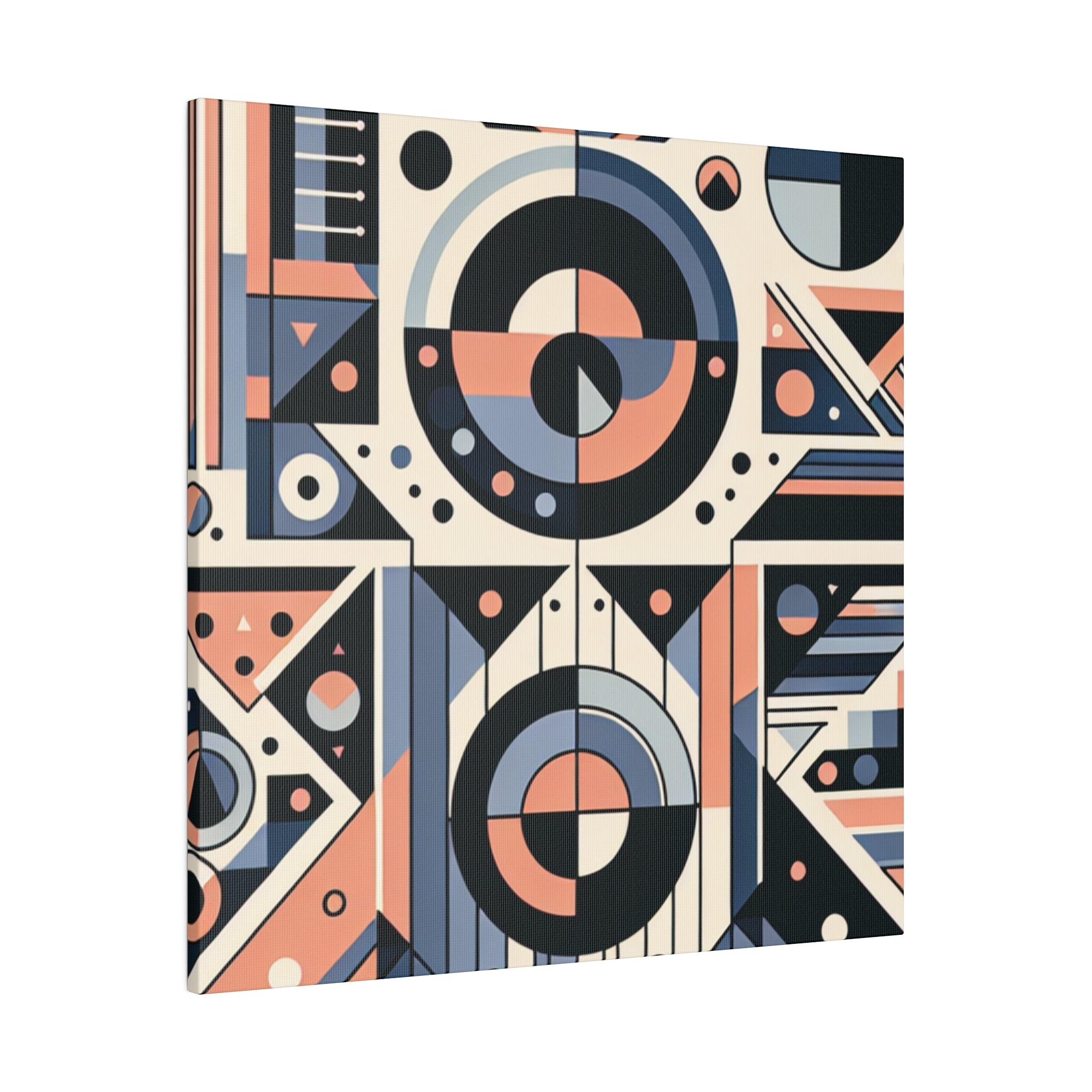 Geometry Extravaganza Geometric Painting Canvas