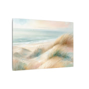Coastal Sand Dune Watercolor Canvas
