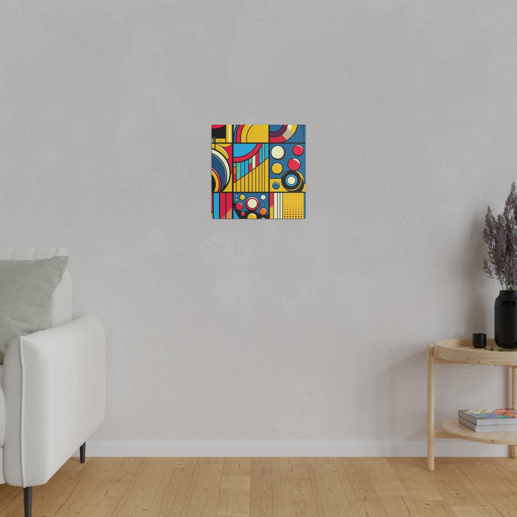 Pop Art Extravaganza Modern Abstract Wall Art Canvas