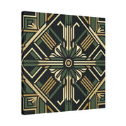 Deco Dazzle Elegance Pattern Art Deco Wall Art Canvas