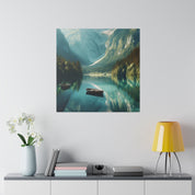 Tranquil Wilderness Scenery Landscape Painting Canvas