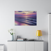 Tide Whispers Beach Painting Canvas