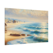 Seashore Reverie Coastal Beach Painting Canvas