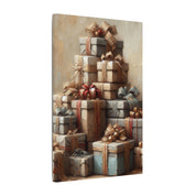 Rustic Christmas Gifts Canvas