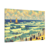 Seabreeze Reminiscence Beach Painting Canvas