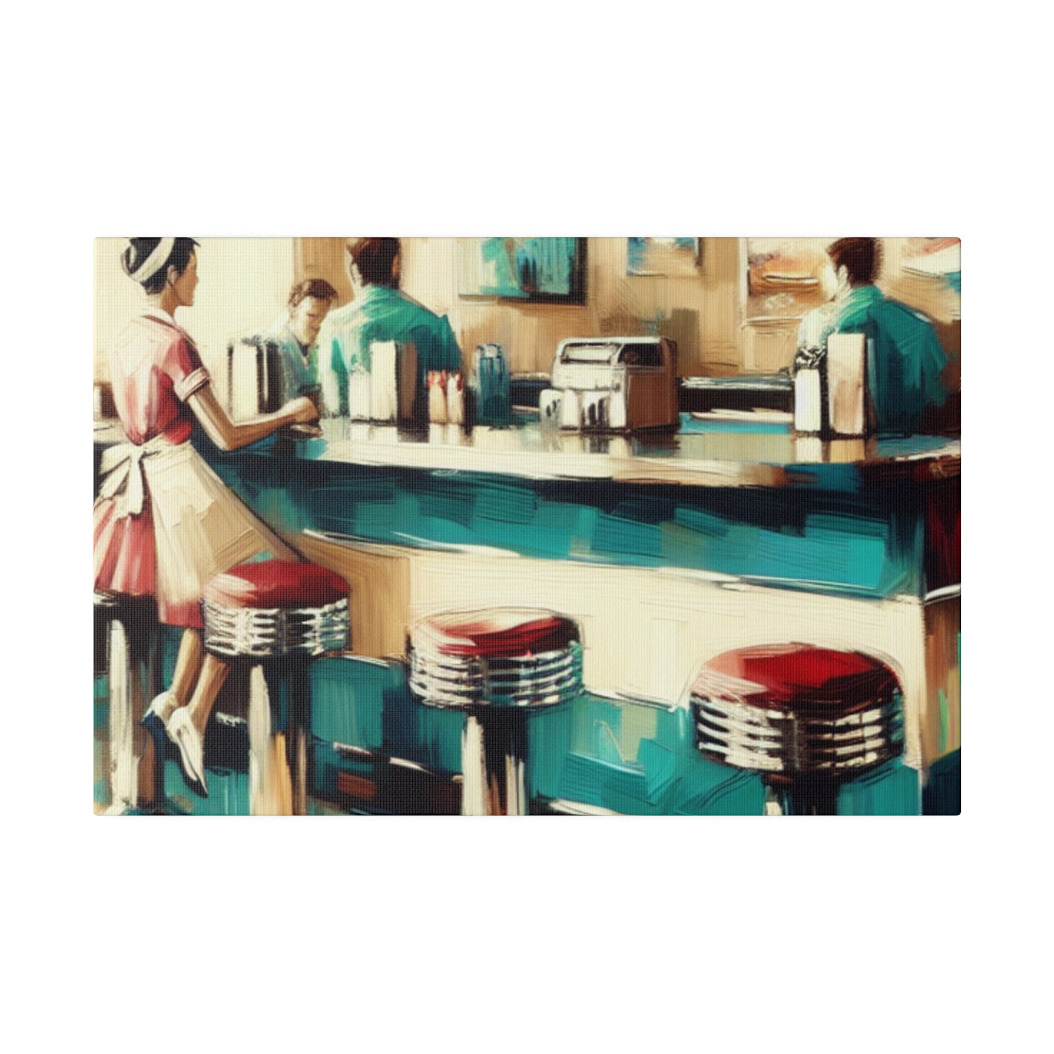 Homely Diner Reverie Diner Painting Canvas