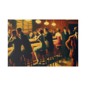 Liberty Pub 50s Reverie Retro Bar Art Canvas