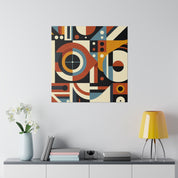 Geometric Extravaganza Geometric Painting Canvas