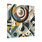 Vivid Geometric Symphony Geometric Painting Canvas