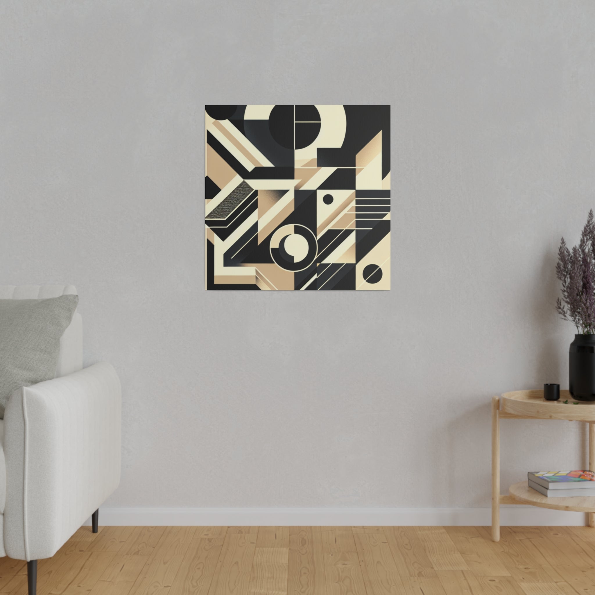 Vivid Geometry A Kaleidoscope of Shape and Color Geometric Painting Canvas