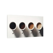 Coffee Tones Minimalist Canvas