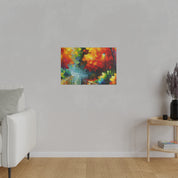 Autumn Whisper Hues Fall Painting Canvas