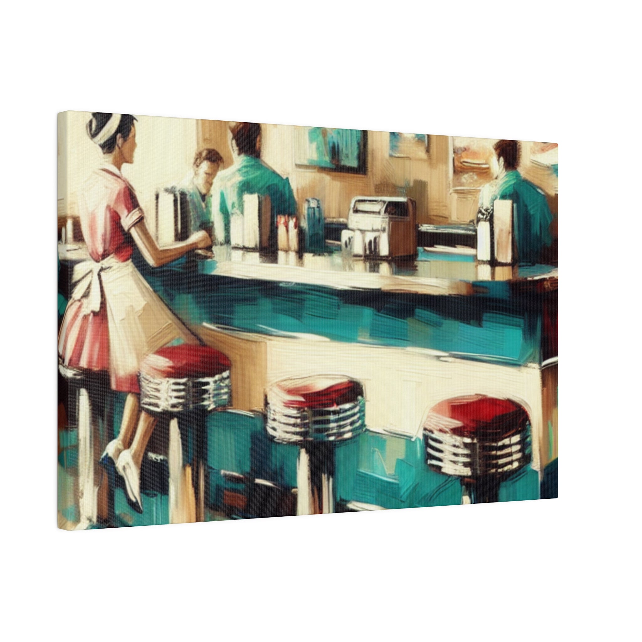 Homely Diner Reverie Diner Painting Canvas